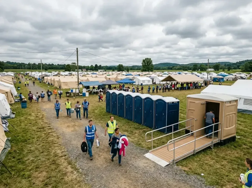 disaster-relief-camp-restrooms-010 — frequently asked questions, Dumpster & Portable Bathrooms Rental in Upper Grand Lagoon,…